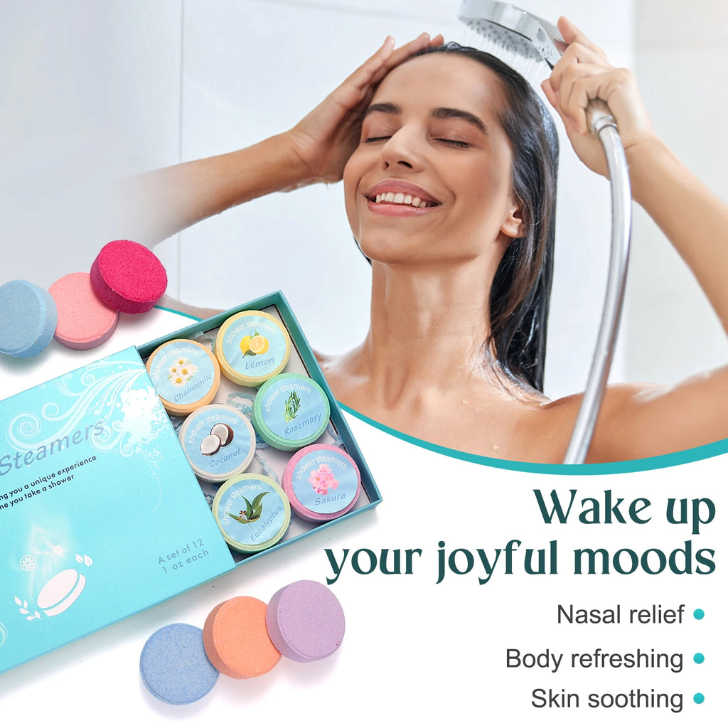 Lumivo Aromatherapy Shower Steamers — 12-Pack