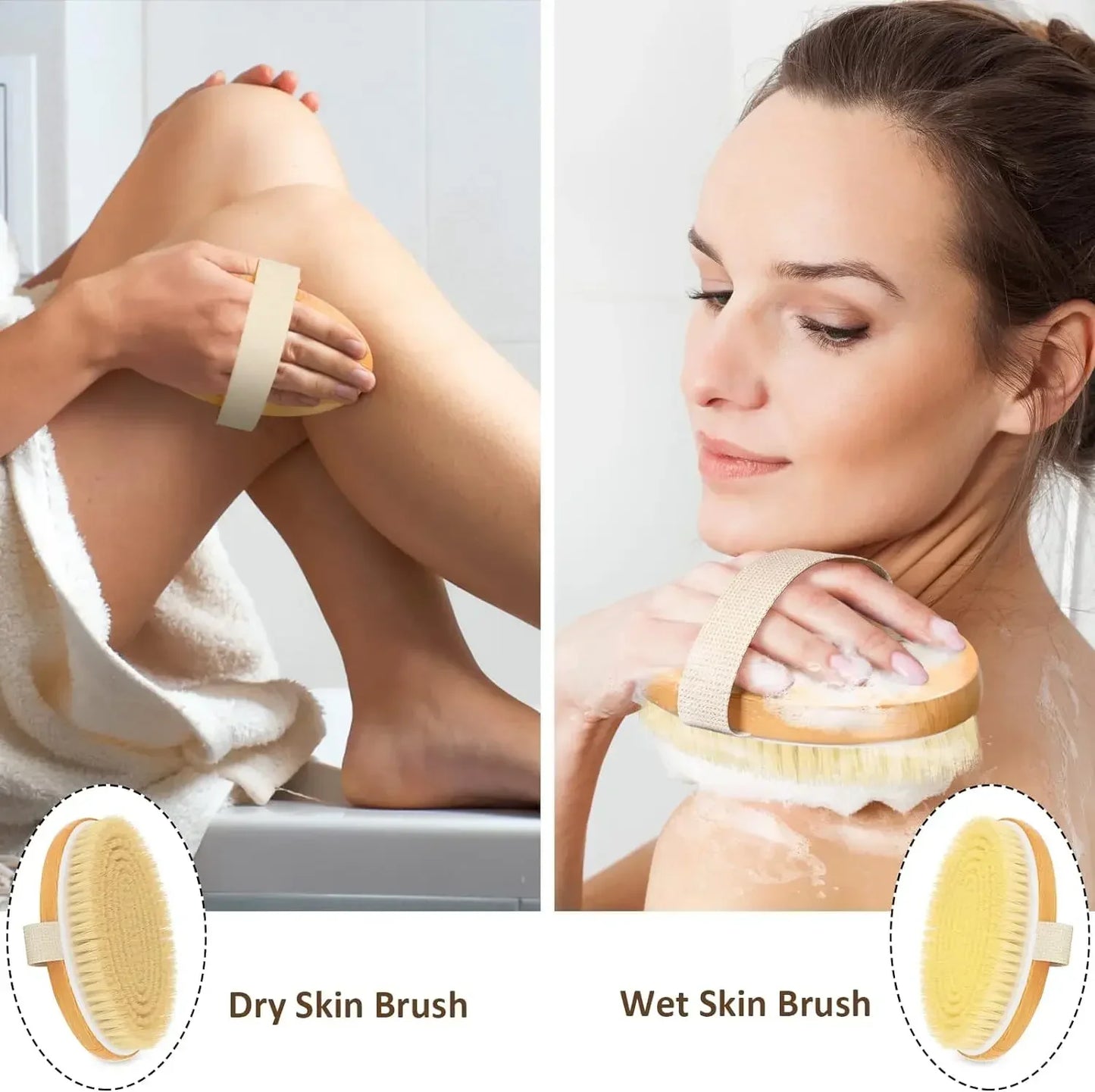 Natural Dry Body Brush