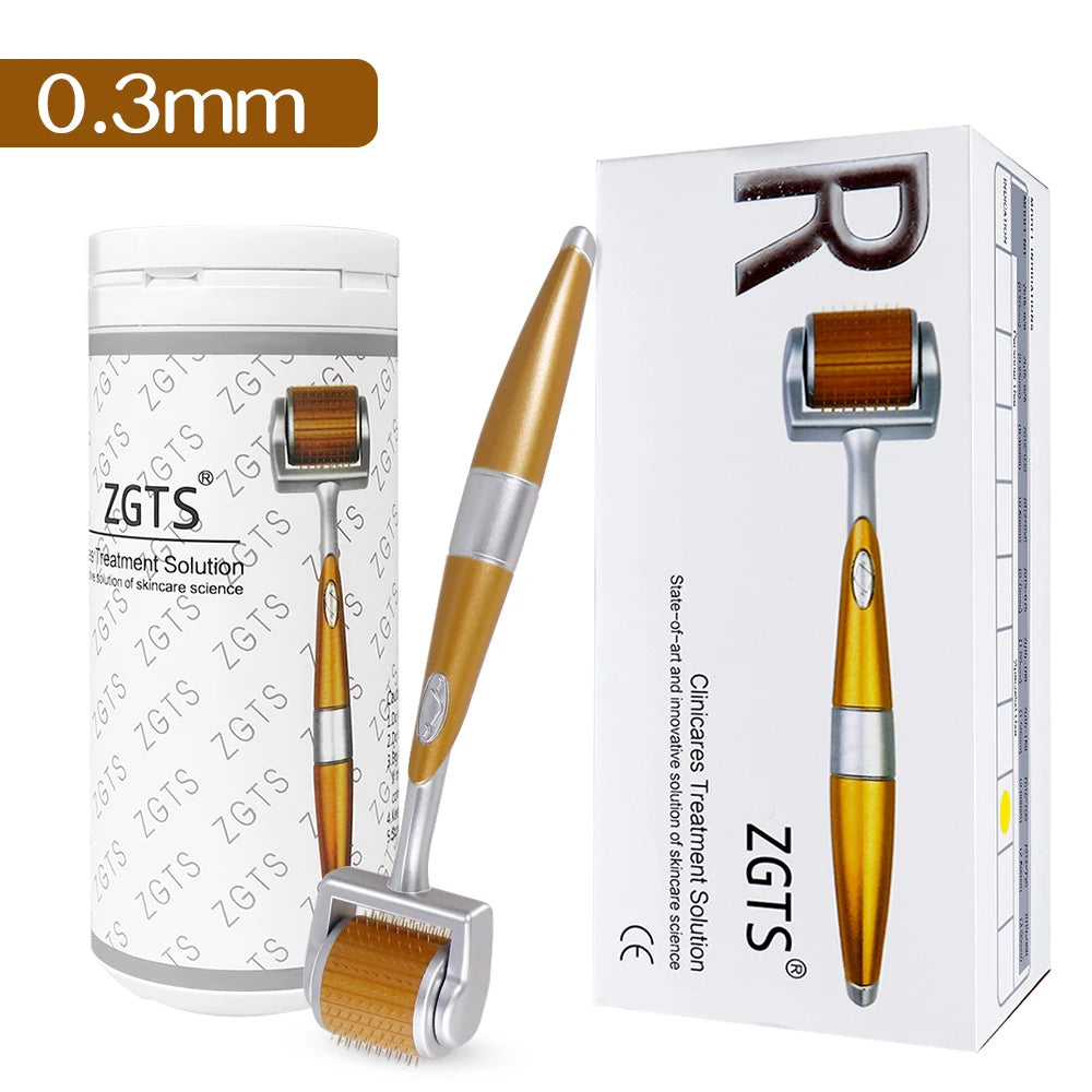 Lumivo Micro-Needling Derma Roller — 540 Titanium Needles