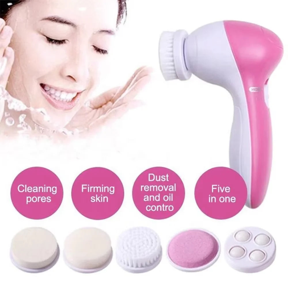 Lumivo Cleansing Brush vibration modes — 3-speed settings for sensitive to oily skin