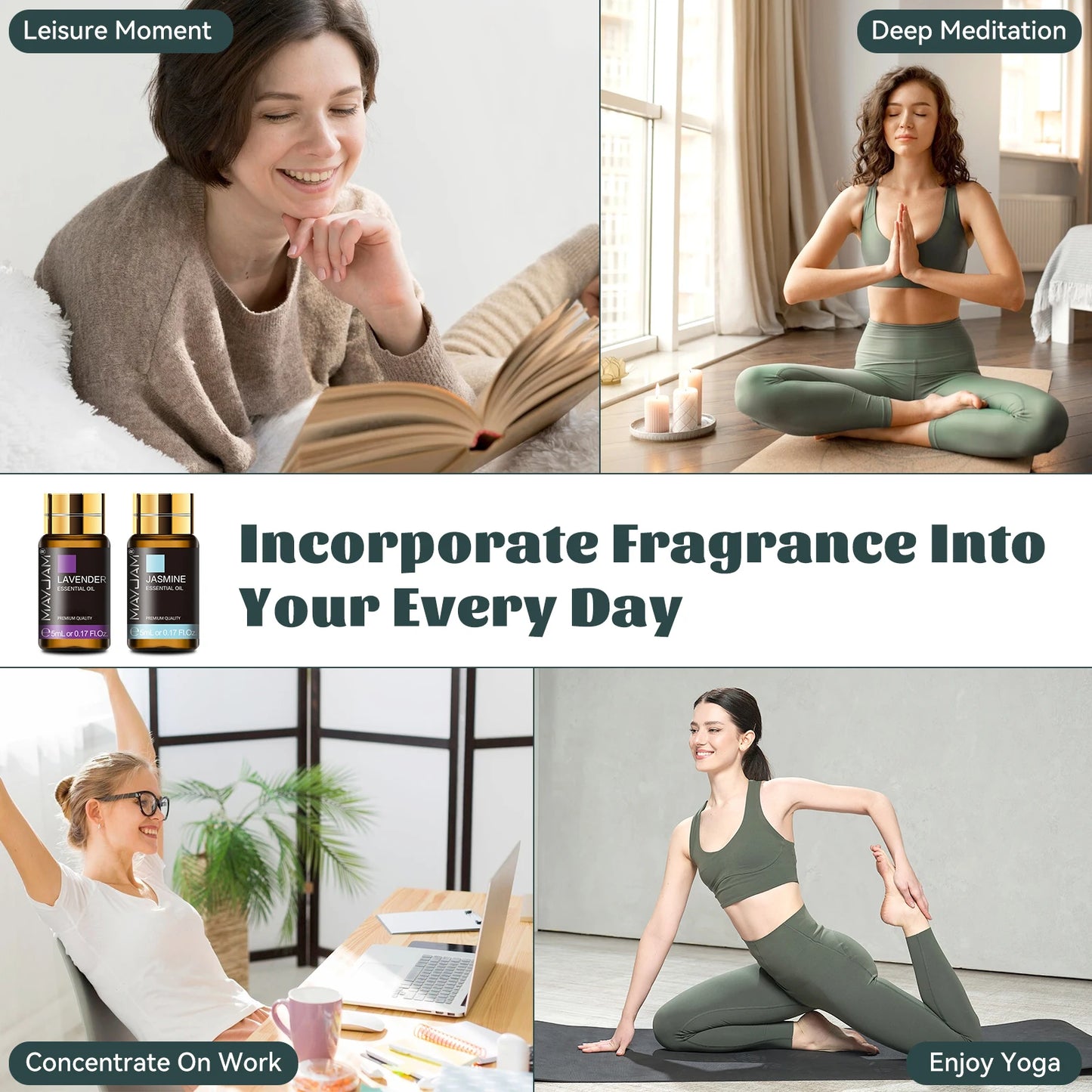 Lumivo Scent Set — Premium Aromatherapy Oils (20 Scents)