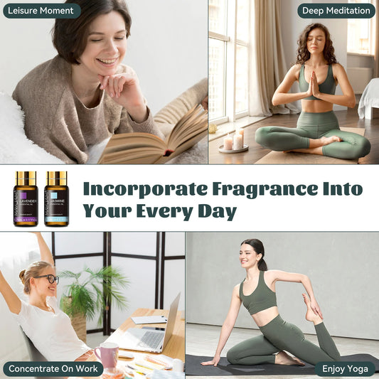 Lumivo Scent Set — Premium Aromatherapy Oils (20 Scents)