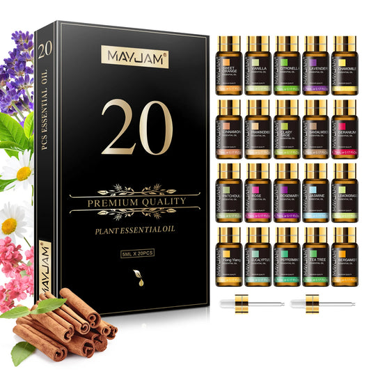 Lumivo Scent Set — Premium Aromatherapy Oils (20 Scents)