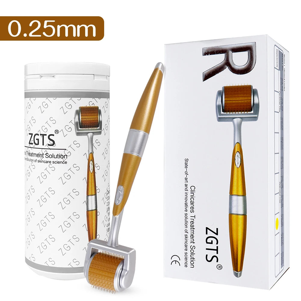 Lumivo Micro-Needling Derma Roller — 540 Titanium Needles